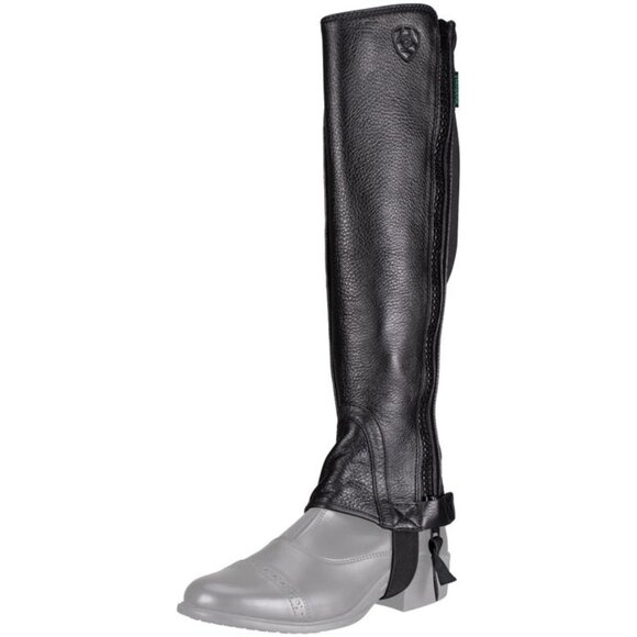 NWT ARIAT Breeze Half Chaps Black SIze L - Picture 1 of 6